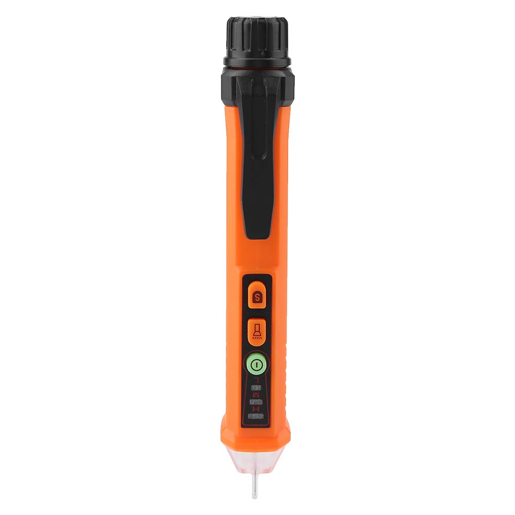 Martindale NC4 – Détecteur De Tension Sans Contact Double Sensibilité 12-1000V & 50-1000V – Avec Lampe Torche LED & Alarme Sonore