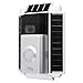 Wasserstein 0.5 Watt Solar Charger Mount Compatible with Ring Video Doorbell 2, Weatherproof (White)