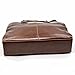 JINDILONG Mens PU Leather Briefcase 10-13.3 Inch Shoulder Laptop Bag Messenger Bag Waterproof Brown