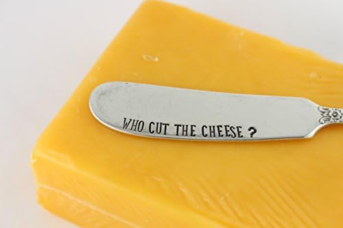Personalized Cheese Knife - Custom - Vintage Silverware - Flatware - Wedding Gift