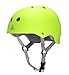 Triple Eight Sweatsaver Liner Skateboarding Helmet, Zest Rubber, Large