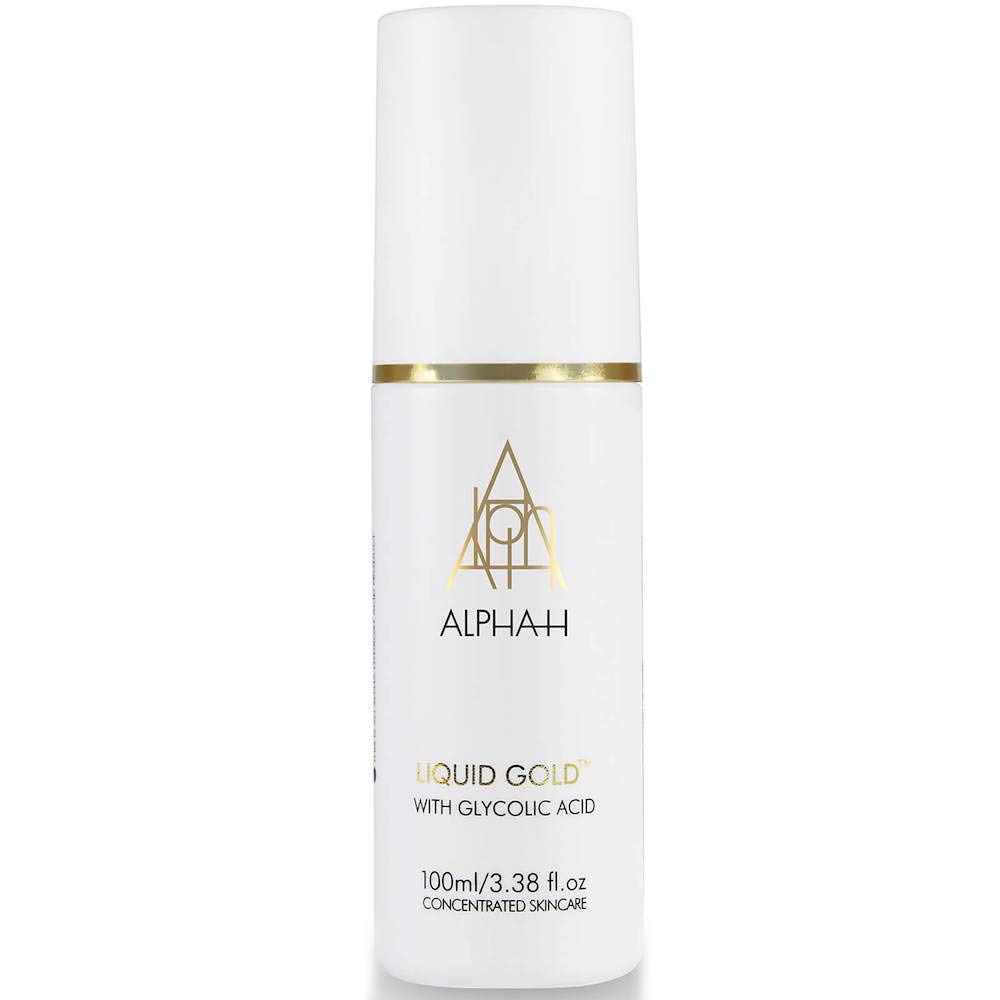 Alpha-H Liquid Gold (100ml), a highly effective resurfacing and firming lotion for your skin.