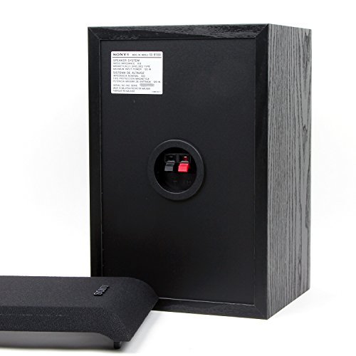 Sony SS-B1000 5-1/4-Inch Bookshelf Speakers 120 Watt (Pair) H.O.P. Cone Woofer Two-Way, 1″ Nano Fine Balanced Dome Tweeter, Black (Renewed)