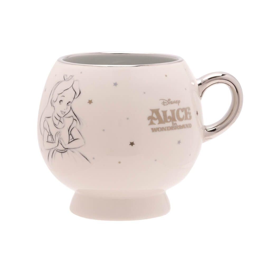 Disney 100 Premium Mug - Alice in Wonderland in Lidded Box with Foil, White