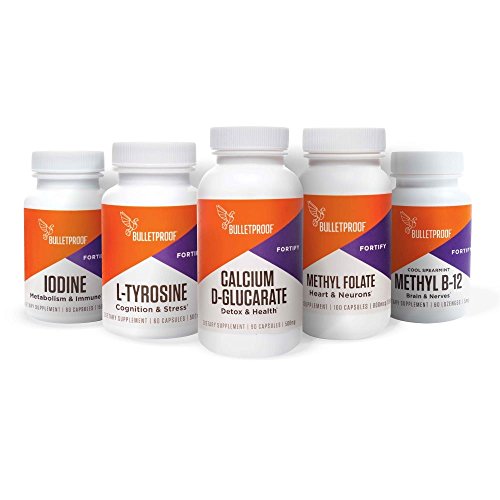 Bulletproof Key Nutrient Collection #1 Set of 5 Supplements Bulletproof Key Nutrient Collection #1 Set of 5 Supplements