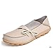 Hee Grand Women Leather Lace-Up Loafer Flats Pumps