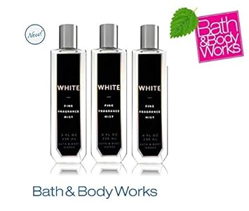 Bath Body Works White Cosmic Set 3 Fine Fragrance Mist Full Size