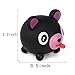 PROLOSO Squishy Toys Squeaky Fidget Tongues Alternative Animals Squeeze Stress Relief Pack of 6
