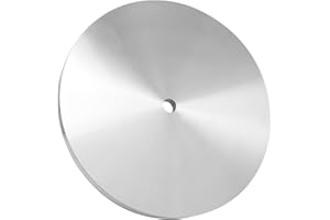 YUANTUO Aluminum Disc Master Base Lap Plate 8" x 1/2" Arbor Spindle Grinding Pad, for Flat Abrasive Wheels/Backer-Disc/Slant Cabber Polishing Machine