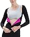 Roseate Women's Body Shaper Waist Trainer Sweat Top Long Sleeve Shirt Weight Loss Shapewear Neoprene S