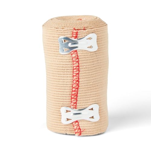 Sure-Wrap Elastic Bandage with Clips, 3" x 5 yd. (7.6 cm x 4.6 m)
