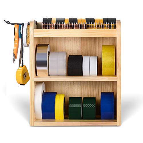 XCSOURCE Tape Garage Rack, Tape Organizer, Garage Storage Wall Holder for Tape, Tape Roll