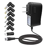 ZOZO 10W 5V2a (2000mA) Multi Tip Switching Replacement AC Power Adapter Wall Charger for Android Tablets Webcam Routers Toys Recorder Bluetooth Speaker and More DC 5v Devices