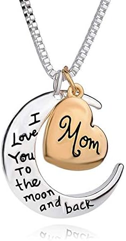 i love my mom necklace