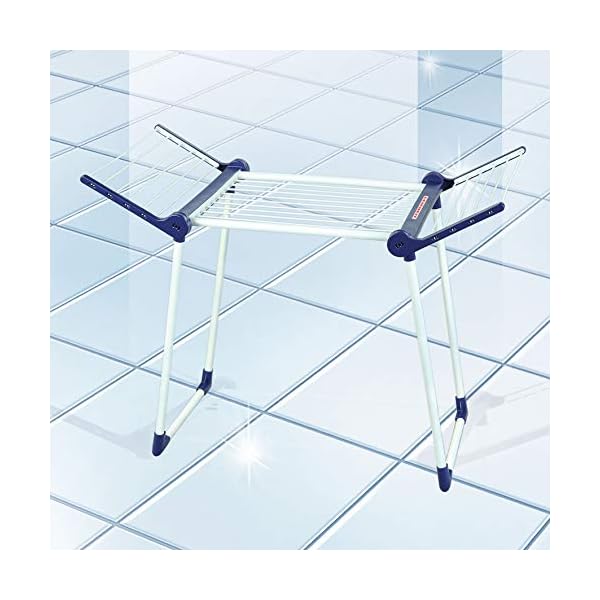 Theo Klein 6564 Leifheit Trockenständer | Für frischgewaschene Puppen- und Kuscheltierkleider | Maße: 27 cm x 63 cm x 50 cm | Spielzeug für Kinder ab 3 Jahren – Bild 4
