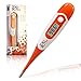 Baby Digital Thermometer - Rectal, Underarm & Oral, Best Clinical Fever Medical Thermometers by Zoe+Ruth. Accurate, Waterproof, Fast Quick Read Display - Temperature Monitor for Kids & Adults