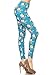 Leggings Depot Women's Fall/Winter Ultra Soft Christmas Reindeer Snowflake Print Holiday Fashion Leggings (Jolly Snowman, Plus Size (Size 12-24))