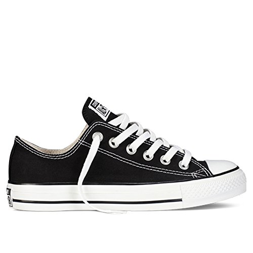 Converse Unisex Chuck Taylor All Star Low Top Black Sneakers - 12 B(M) US Women / 10 D(M) US Men