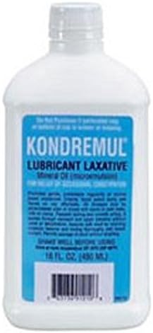 Kondremul - Laxative - Liquid - 16 oz. 2.5 mL / 5 mL Strength - Phenolphthalein / Mineral Oil-McK