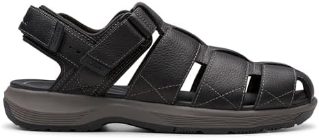 Amazon.com | Finn Comfort Mens Milton Nut Leather Sandals 45  display picture 1