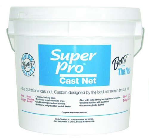 Betts Super Pro 8-Foot Mono Cast Net with 5/8-Inch Mesh