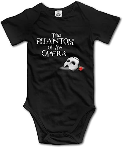 Yudou The Phantom Of The Opera Baby Bodysuits Unisex Short Sleeves