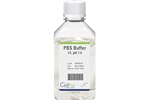 CellPro™ PBS Buffer, 1X, pH 7.4, Calcium & Magnesium-Free, 500mL (Phosphate-Buffered Saline) | Cell Culture Buffer (Single Bottle)