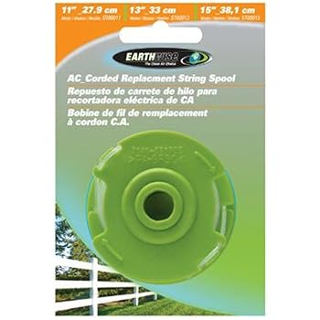 Earthwise Ersatz-Schnurspule 3er Pack – Für Rasentrimmer Modelle ST00011, ST00013, ST00015, ST00113, ST00115