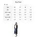 Verdusa Women's Long Sleeve Open Front Long Maxi Cardigan Longline Duster Coat Black L