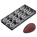 Polycarbonate Chocolate Molds Candy Chocolate Molds Food Safe BPA-Free Polycarbonate Plastic DIY Chocolate Cake Decorating (4)