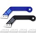 2 Pieces Tile Grout Saw Angled Grout Saw with 4 Pieces Extra Blades Replacement for Tile Cleaning