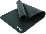 Respire Fitness Yoga Mat 185 x 57 cm Thick Non-Slip Sweat Resistant Black view 4