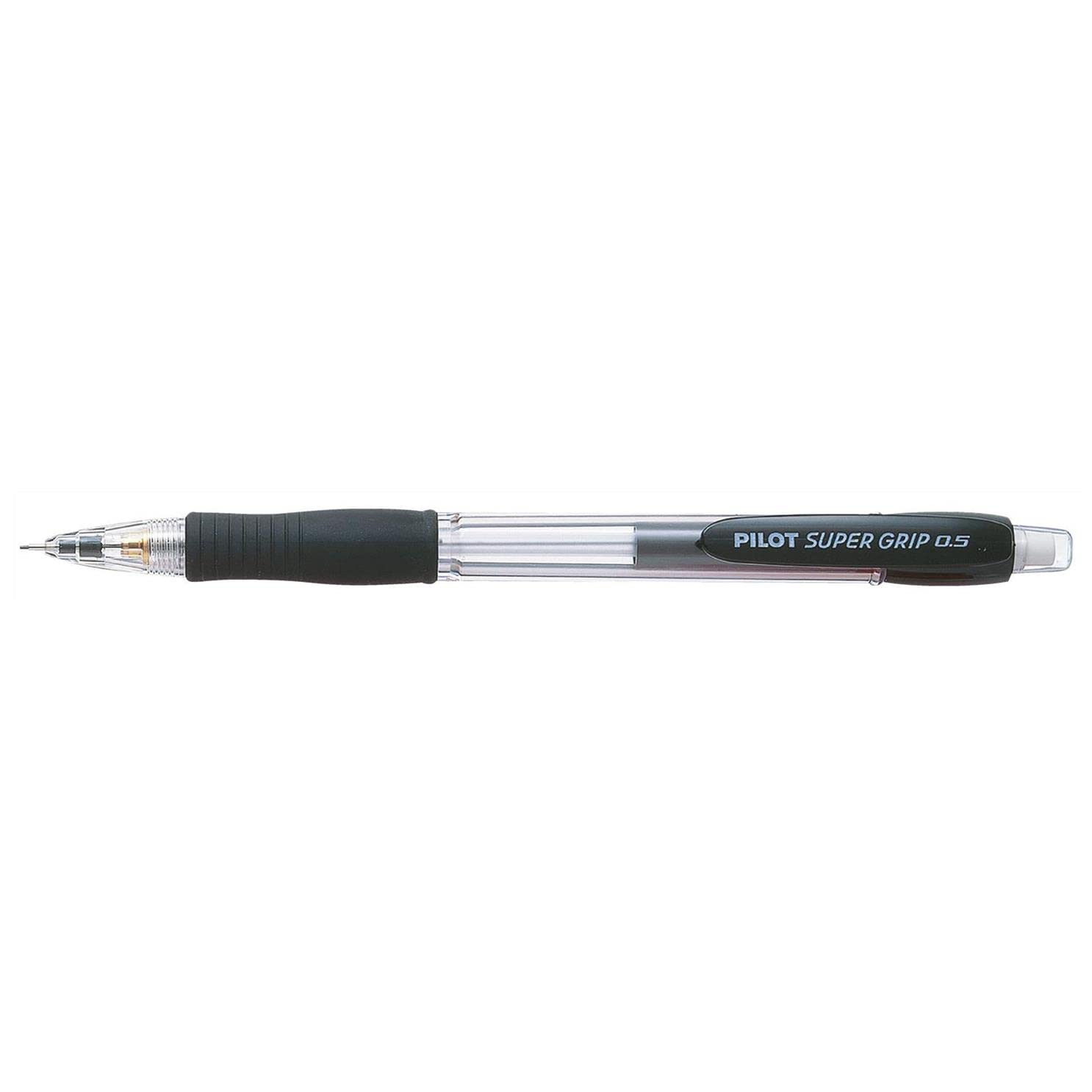 Pilot Super Grip Mechanical Refillable Pencil Black Trim 0.5mm Lead (Each)