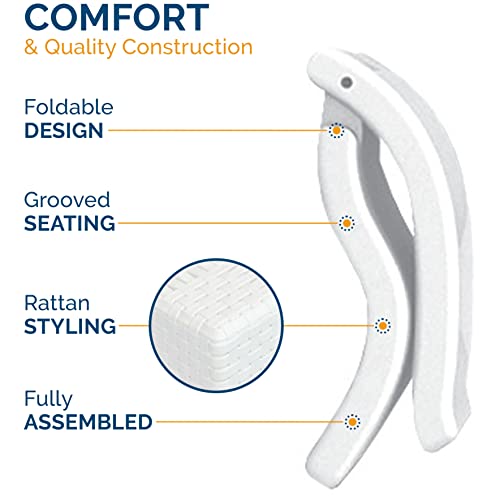 SwimWays Terra Sol Sonoma 2in1 Pool Float and Patio Chaise Lounge