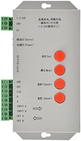 ishareled T-1000S SD Card LED Controller Pixel Led Control Pixel Controller Support DMX512 ws2811 RGB Controller with 256MB Memory card
