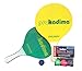W4W Kadima Beach Paddle Ball Racket Set - Bundle Pack Includes 4 Balls & 2 Paddles