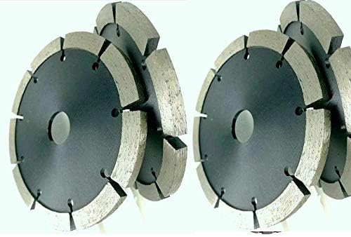 5 Pieces Mortar Raking Disc 5 125 Mm Diamond Tuck Pointing Blade For Concrete Masonry Granite Travertine Wall Chaser Slotting Machine Tile Floor