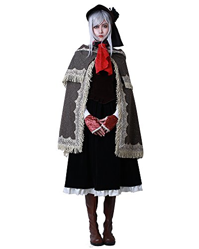 Miccostumes Women's Bloodborne Doll Cosplay Costume With Hat
