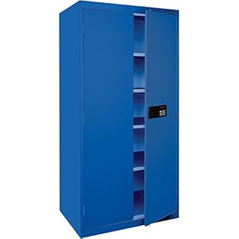 Amazon Com Storage Cabinet With Keyless Electronic Lock Handle