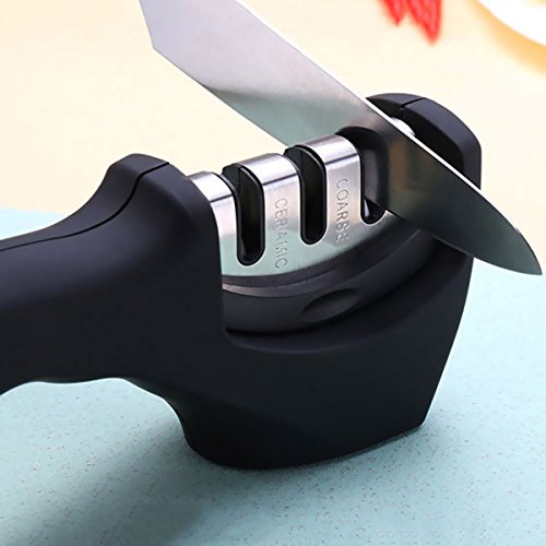Glow Castle Ultra fast household kitchen knife sharpener sharpening tools tungsten diamond whetstone double-sided ceramic