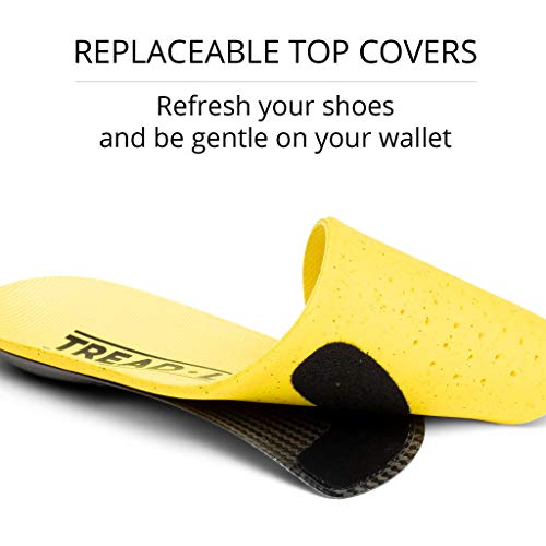 Tread Labs Dash Insoles for Men and Women – Ultra Firm Carbon