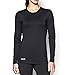 Under Armour Women's ColdGear Infrared Tactical Crew, Black/Black, Medium