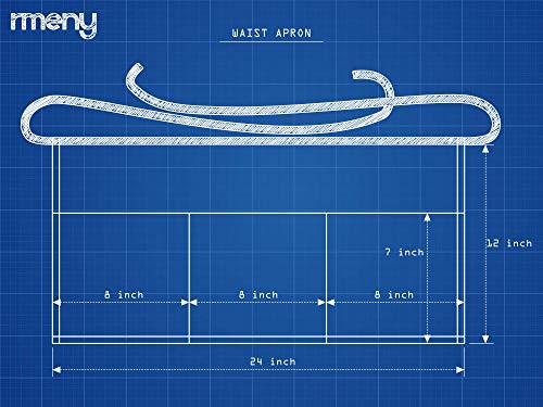 6 Pockets+Waist+Apron+Pack+Waitresses