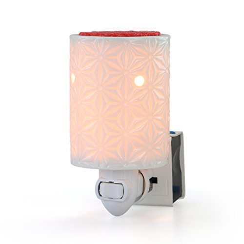 StarMoon Plug in Wax Melt Warmer for Home Décor, Pluggable Home Fragrance Diffuser, No Flame, with One More Bulb (Amaryllis, in1)