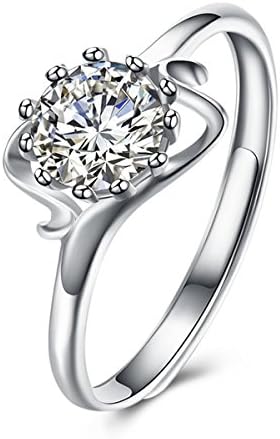 DVsong Women Fashion Jewelry 925 Sterling Silver Rings Sterling Silver Adjustable Opening Ring - RNGNENE1809