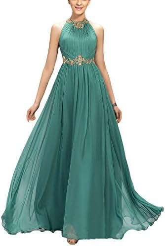 Women's Beading Pleats Prom Dress Bridesmaid Dress Tulle Evening Gown