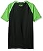 Under Armour Boys' HeatGear Armour Up Digi Fitted Short Sleeve Shirt, Laser Green (387)/Black, Youth Medium