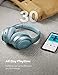 TaoTronics Active Noise Cancelling Headphones [2019 Upgrade] Bluetooth Headphones Soundsurge 60 Over Ear Headphones Sound Deep Bass, Quick Charge, 30 Hours Playtime for Travel Work TV PC Cellphone