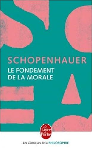 Le Fondement De La Morale Amazonfr Arthur Schopenhauer - 