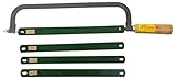 Globus Steel Hacksaw 12 inch With 3 Blade, Grey, Pack of 4